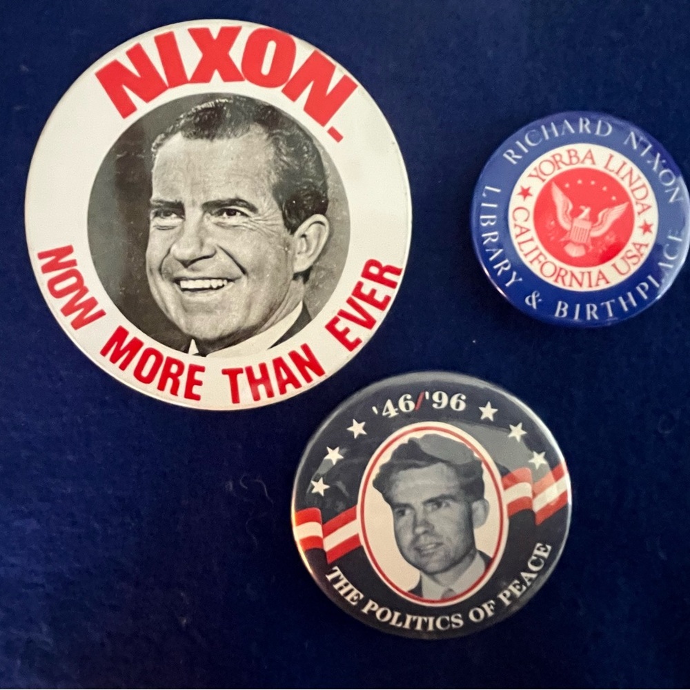 Nixon Political Campaign Buttons